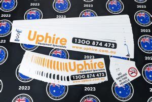 Custom Printed Business Logo and Signage Stickers – The Art of Stickers – Australia