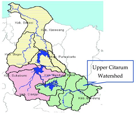 Map of Citarum Watershed. | Download Scientific Diagram