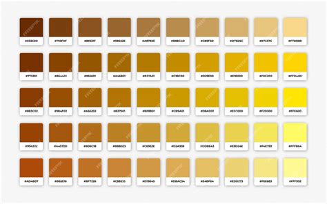 30 Mustard Color Palette Procreate Swatches | mail.napmexico.com.mx