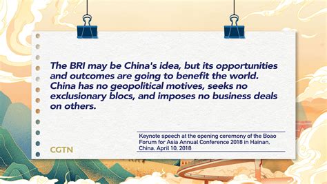 Xi Jinping's key quotes on Belt and Road Initiative - CGTN