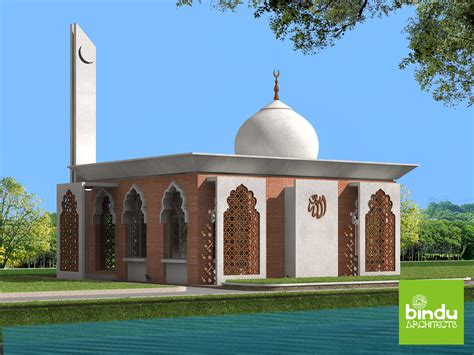 PROPOSED One Storied Mosque Building - Picture gallery | Mosque ...