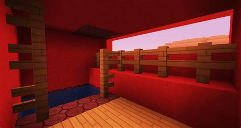 RED concrete Minecraft Map