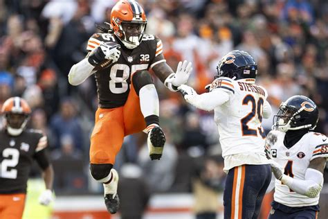 Tight End David Njoku Enjoying His Best NFL Season