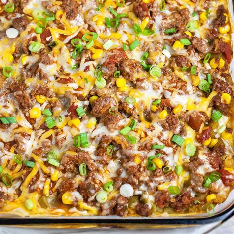 Mexican Casserole with Ground Beef | Best Beef Recipes