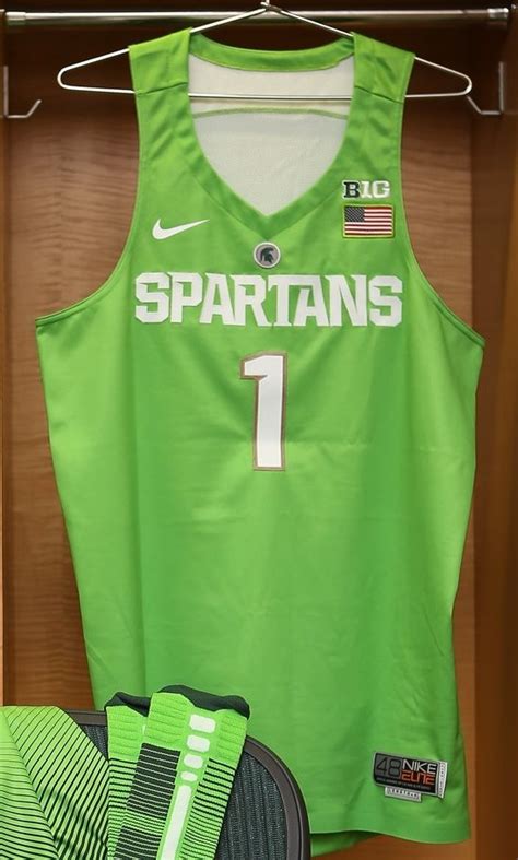 Michigan State Spartans 2015-2016 Alternate Jersey