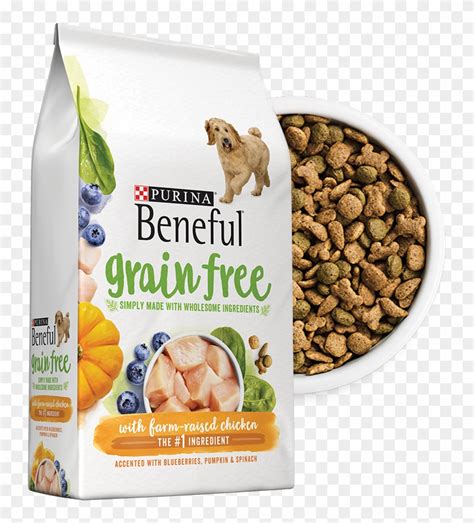 Benefit Dog Foof - Beneful Grain Free Chicken, HD Png Download ...