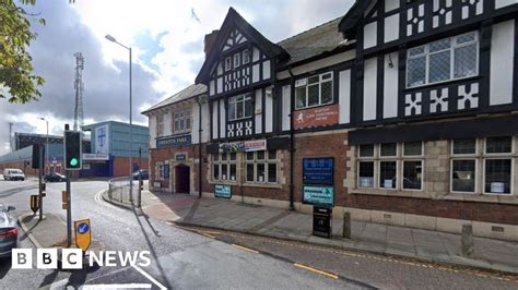 Prenton Park: Man charged over 'appalling' attack outside pub - BBC News