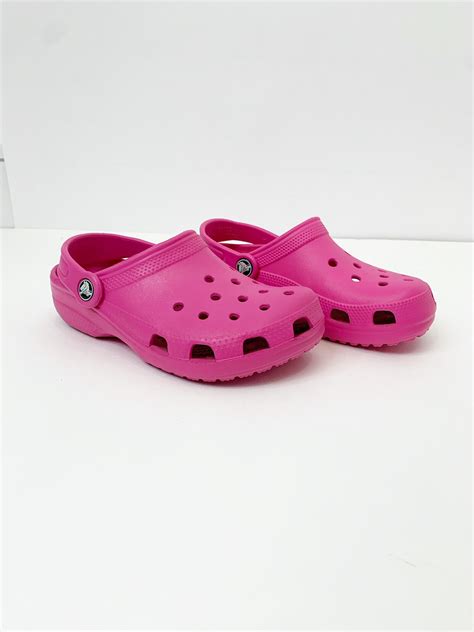 Crocs Pink Clogs Girl's size 4