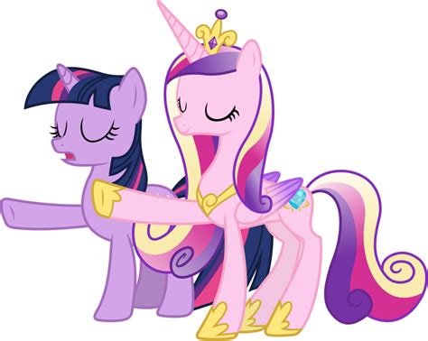 Princess Cadance and Twilight Sparkle Relaxing by 90Sigma on DeviantArt | Мультфильмы, Принцесса ...