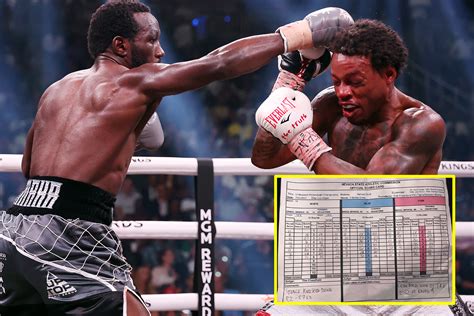 Scorecards show just how dominant Terence Crawford was in victory over ...