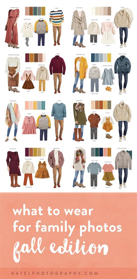 Fall Family Photo Outfits 2024 Pdf - Leia Shauna