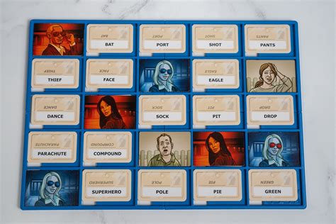 Codenames Game Board - Etsy