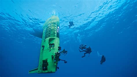 Descending Into The Mariana Trench: James Cameron's Odyssey : The Two-Way : NPR