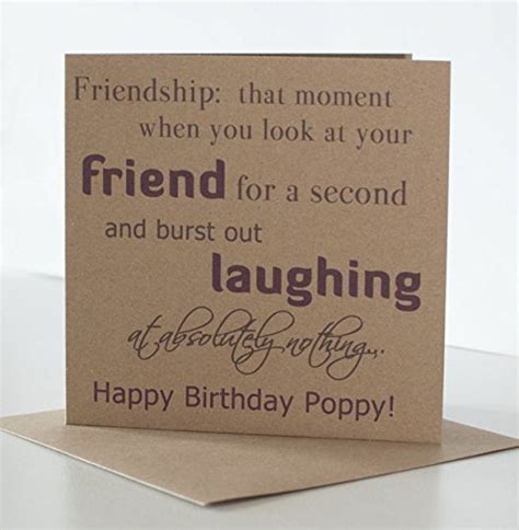 Personalised Birthday Card for a Female Special Friend. Friendship ...