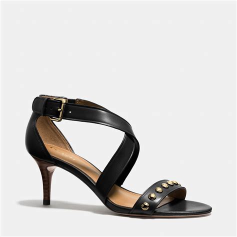 Lyst - Coach Madison Heel in Black