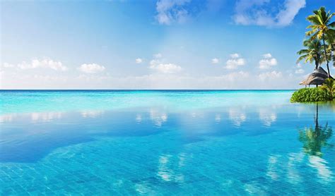 HD wallpaper: water images for desktop background, sky, sea, tranquil ...