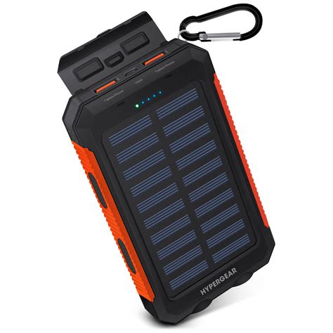 Solar Power Bank 10000mAh Dual USB | HyperGear – HYPERGEAR