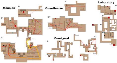 Resident evil 2 remake library map red - honthemes