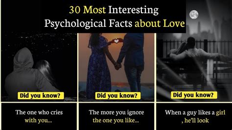 Unbelievable Facts About Love