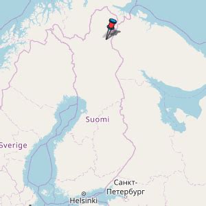 Ivalo Map Finland Latitude & Longitude: Free Maps