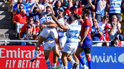 Rugby World Cup 2023 - Argentina romp to emphatic victory over Chile in ...