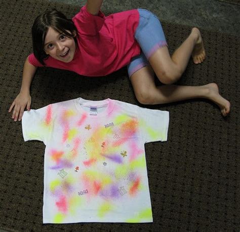 DIY Fabric Painted T-Shirts - Freemotion by the River