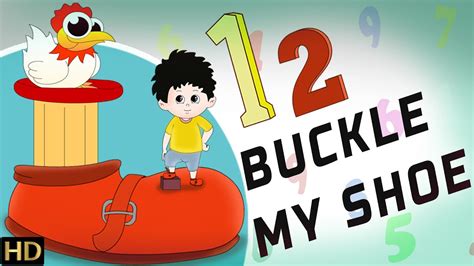 1-2 Buckle My Shoe (HD) | Nursery Rhymes | Popular Kids Songs | Shemaroo Kids - YouTube