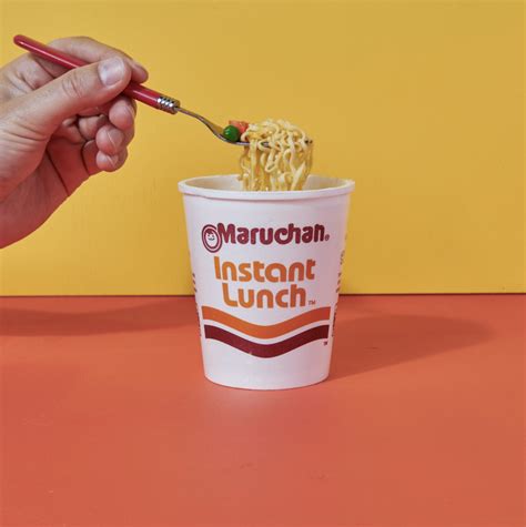 Our Instant Lunch cup is the ultimate form of #NoodleWorship. 🍜 | Hot snacks, Maruchan, Ramen ...