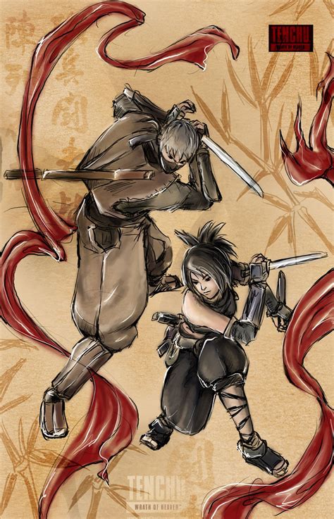 Tenchu Scroll | Ninja art, Samurai art, Character art