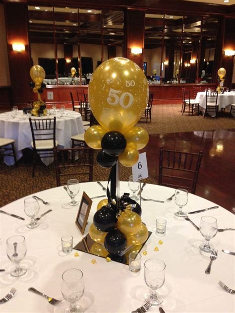 50Th Birthday Party Ideas For Men | 50th birthday party decorations, 50th birthday centerpieces ...