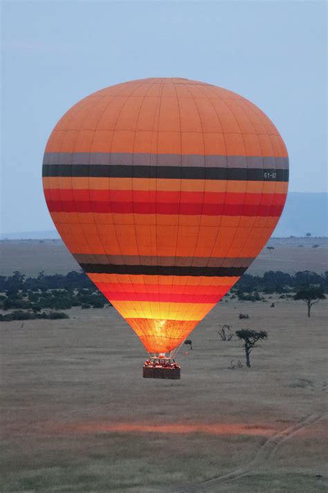 Masai Mara Hot Air Balloon Ride | Sparkles and Shoes