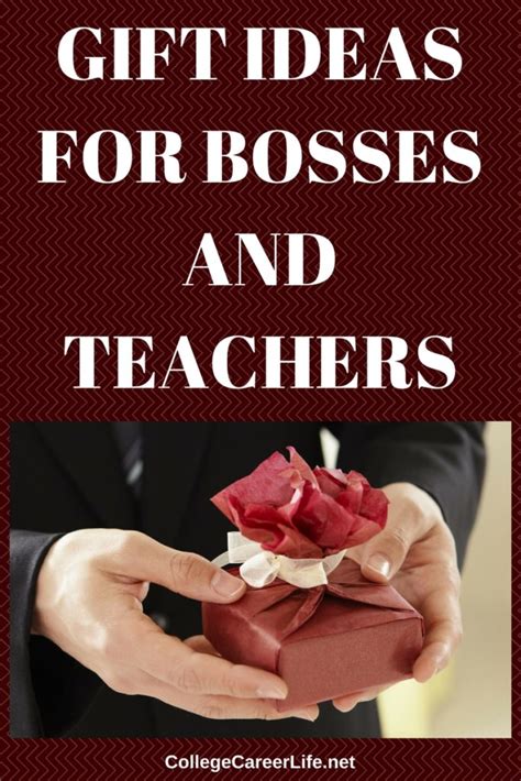 Great Gift Ideas for Bosses, Coworkers and Teachers - College, Career, Life