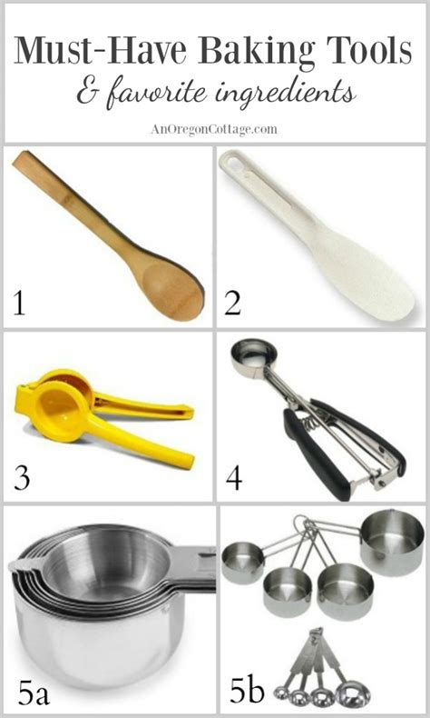 14 Must-Have Baking Tools {+11 Favorite Ingredients}