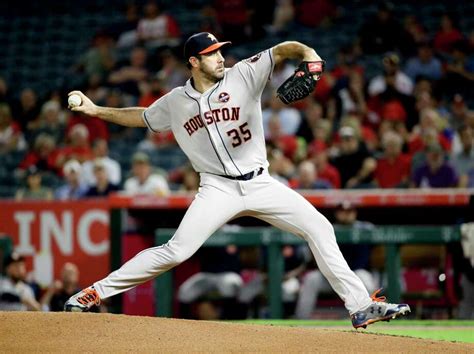 Justin Verlander dominates Angels in second start for Astros - Houston ...