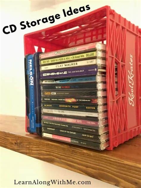 17 proven CD Storage Ideas to Organize your Music Library - Learn Along ...