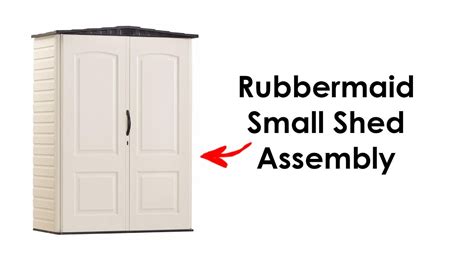 Rubbermaid Storage Shed Assembly | Dandk Organizer