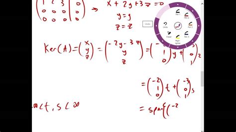 Kernel and Image of a Linear Transformation Example 2 | Linear Algebra | Griti - YouTube