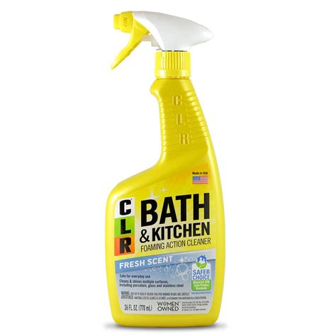 CLR 26 oz. Bath and Kitchen Cleaner-BK-2000 - The Home Depot