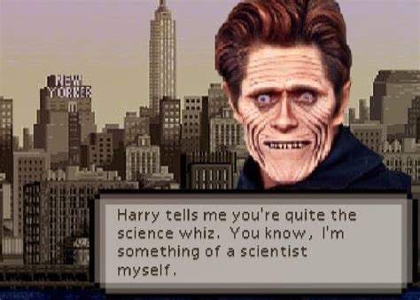 Willem Dafoe, Spider man on the game boy advance : r/RaimiTrilogy