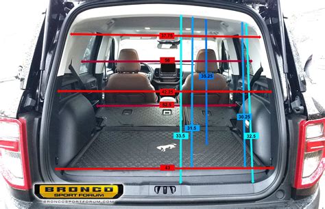 Ford Bronco Sport Interior Dimensions | Billingsblessingbags.org