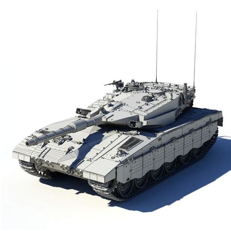 3D Merkava Mk3 Model - TurboSquid 1838566