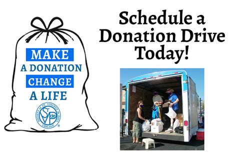 Schedule a Donation Drive Today! – St. Vincent de Paul Chicago