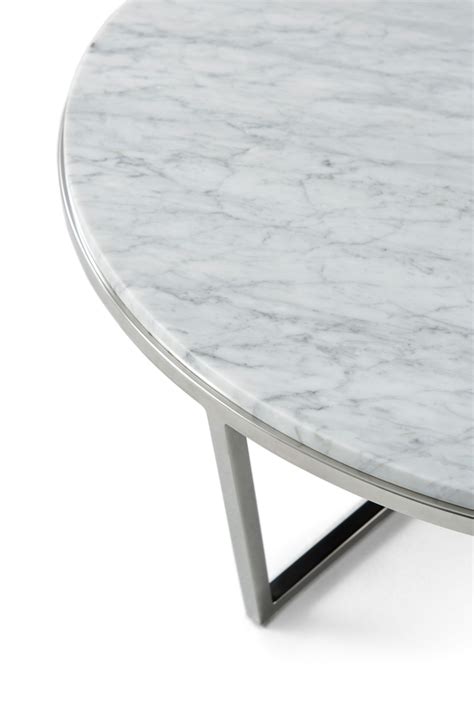 SMALL FISHER ROUND COCKTAIL TABLE (MARBLE) | TAS51035.C096