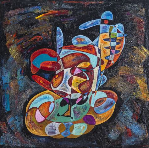 European optimism (2017) Oil Painting by Gheorghe Virtosu | Original abstract art, Abstract ...