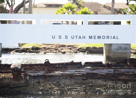 USS Utah Memorial Pearl Harbor Photograph by Jan Tyler - Pixels