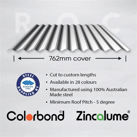 COLORBOND® Corrugated 0.42 Steel Roofing | Roofing Options Centre