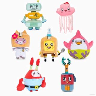 AG LankyBox and SpongeBob SquarePants Plush Toys Stuffed Dolls Gift For Kids Home Decor Toys For ...