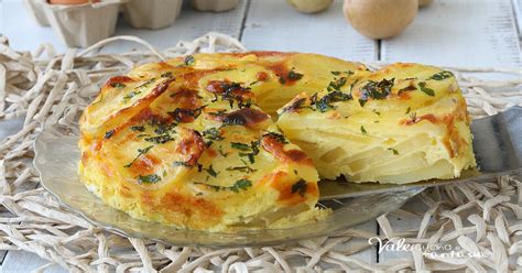 FRITTATA DI PATATE AL FORNO con un ingrediente segreto