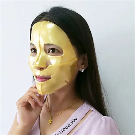 Ageless 24K Gold Collagen Hydrogel face Mask-in Treatments & Masks from Beauty & Health on ...