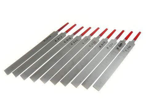 Guitar Nut File Set, 10 files - Philadelphia Luthier Tools & Supplies, LLC